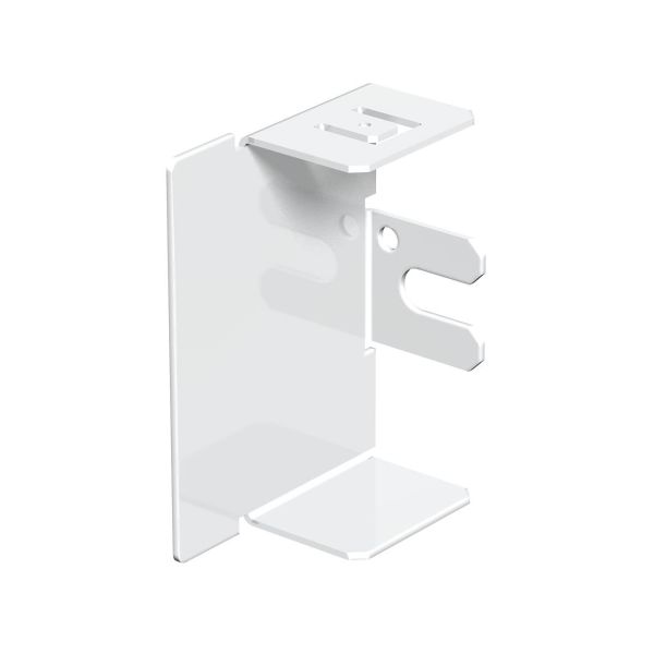 Obo Bettermann 6249426 Endestykke hvit stålplate 40 x 60 mm