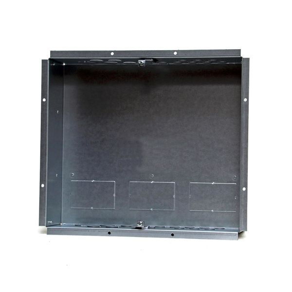 Garo NIL 14-1 Bunnkasse innfelt montering, metall, 14 moduler 1 x 14 moduler