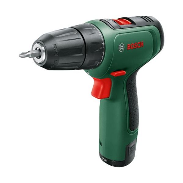 Bosch DIY Easy Drill 1200 Borskrutrekker med 2 st 1,5Ah batterier og ladere