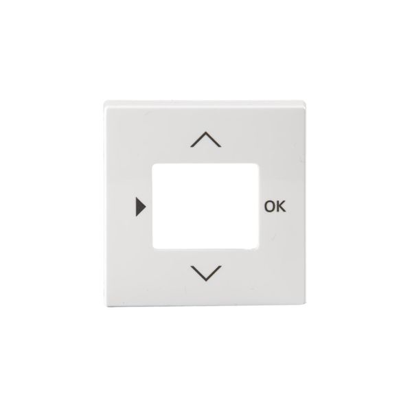 ABB Impressivo 6435-84 Midtplate for timer Hvit