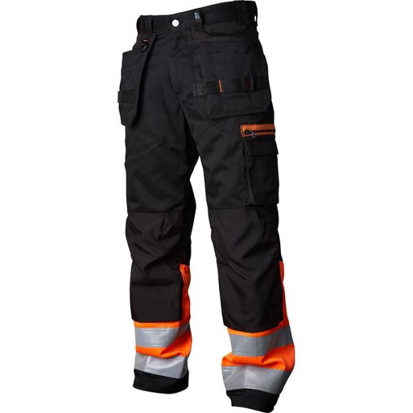 Vidar Workwear V500452C046 Håndverksbukse oransje/svart C46