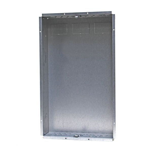 Garo NIL 42-3 Bunnkasse innfelt montering, metall, 14 moduler 3 x 14 moduler