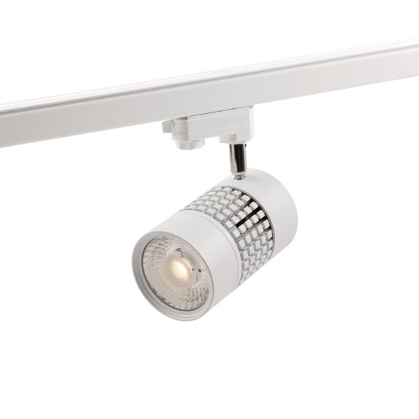 Hide-a-Lite Comfort Track Mega Spotlight 35 W, hvit, 36° comfort-linse
