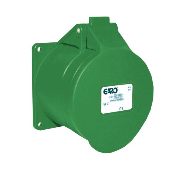 Garo UI 216-2 S Paneluttak IP44, 3-polet, 16 A Grønn, 2 h