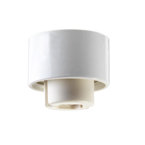 Ifö Electric 55731-400-10 Sokkel rett, hvit, IP54 G24Q1