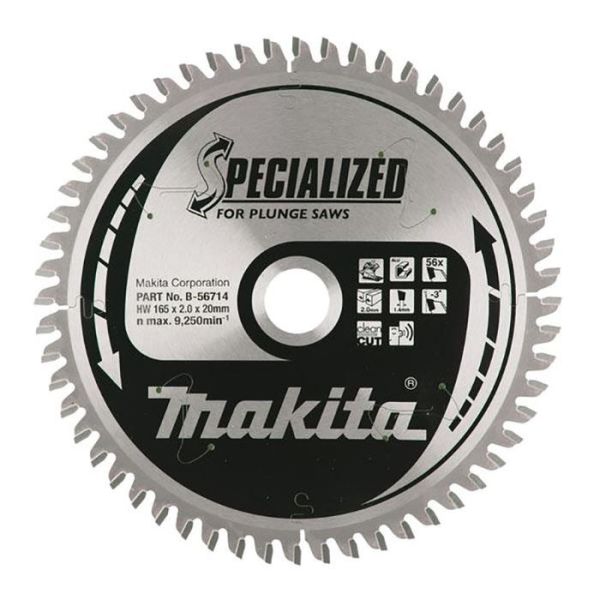 Makita B-56714 Sagklinge 165 mm, 56T