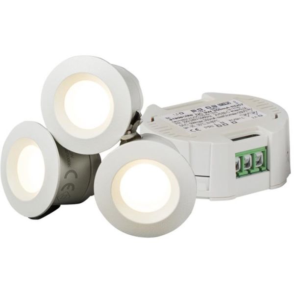 Hide-a-Lite Core Smart Downlightkit 45°, hvit, 2700 K