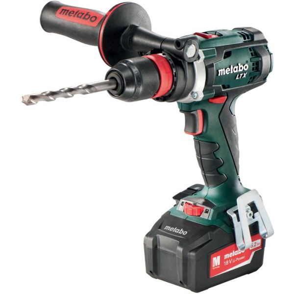 Metabo BS 18 LTX QUICK Borskrutrekker med 5,2Ah-batterier og lader