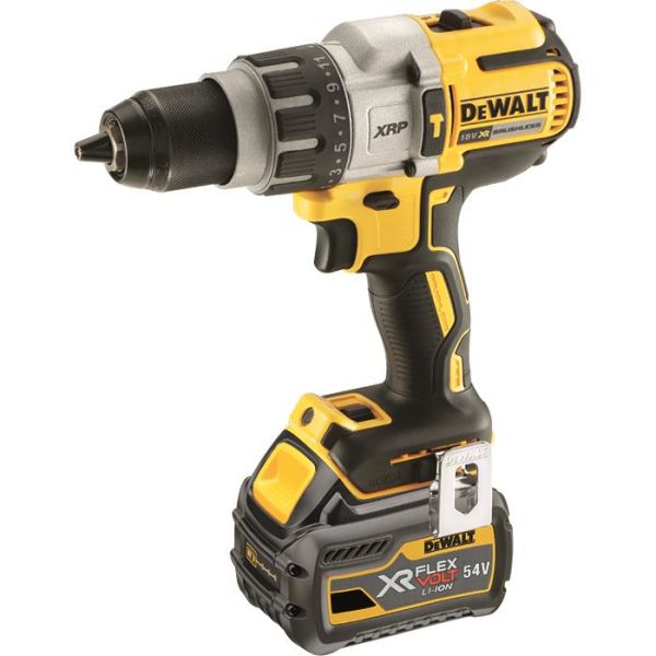 Dewalt DCD996T2 XR FlexVolt Borskrutrekker med 6,0Ah-batterier og lader