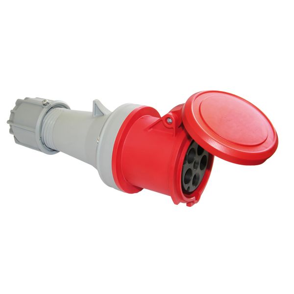 Garo S 263-9 S Skjøtekontakt IP44, 3-polet, 63 A Rød, 9 h