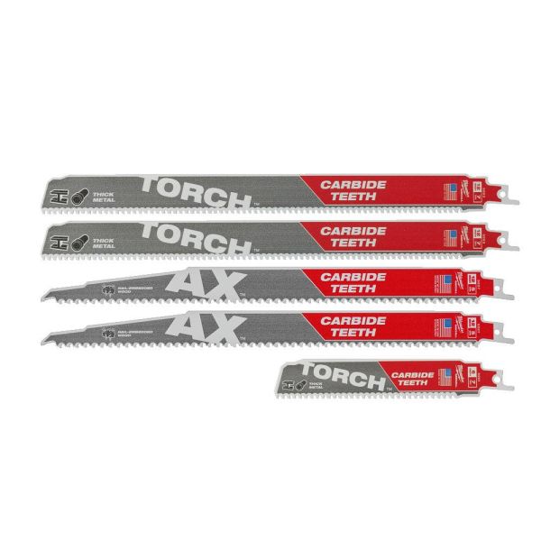 Milwaukee 49222206 Tigerbladsett 30TPI 5 deler