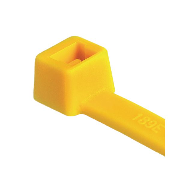 Hellermann Tyton T50R YE Buntebånd 4,6 x 200 mm, 100-pakning Gul