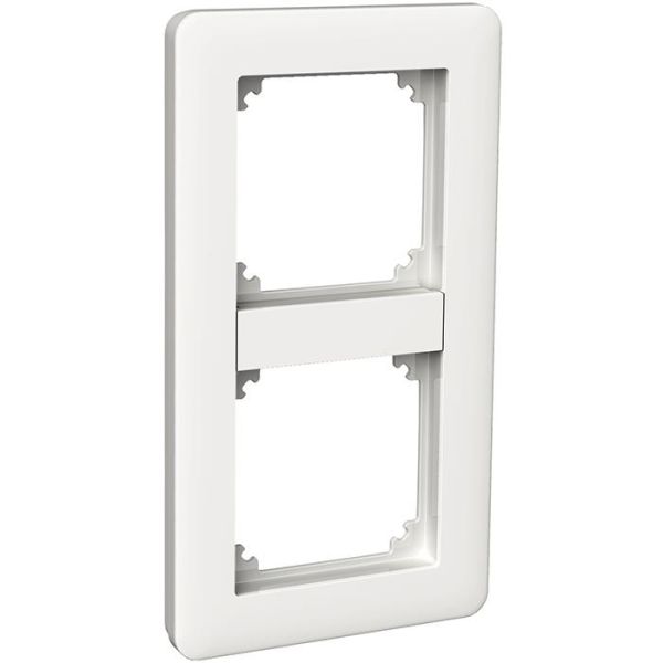 Schneider Electric Exxact Primo Kombinasjonsramme hvit, blank 2 rom