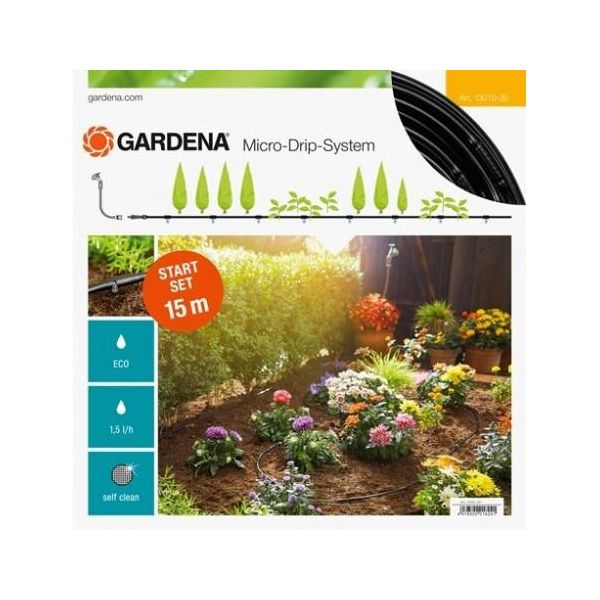 Gardena Micro-Drip-System Startpakke S, for planterader