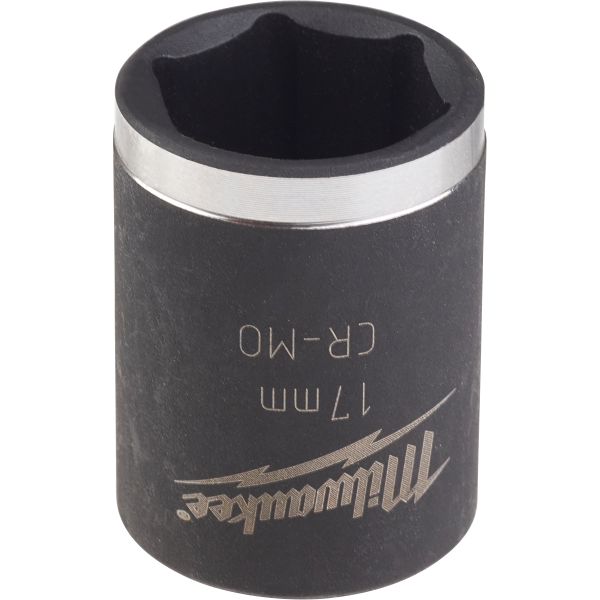 Milwaukee Shockwave Impact Duty Kraftpipe 3/8"-feste, kort 17 mm