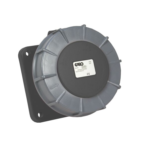 Garo UIV 463-7 S Paneluttak IP67, 5-polet, 63 A Svart, 7 h