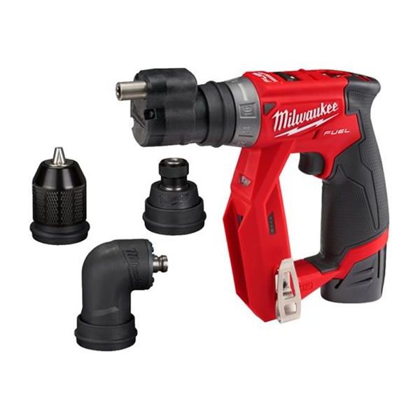 Milwaukee M12 FDDXKIT-202X Borskrutrekker med batteri, lader og veske