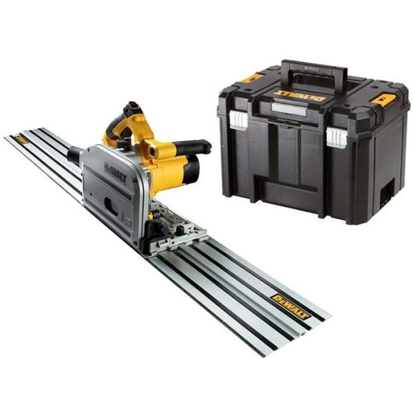 Dewalt DWS520KTR Senkesag med styreskinne, 1300 W