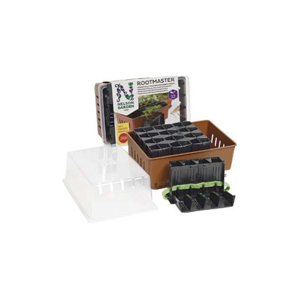 Nelson Garden Rootmaster Minidrivhus brun