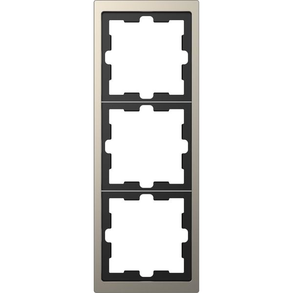 Schneider Electric MTN4030-6550 Kombinasjonsramme 3-roms, metall Grafitt