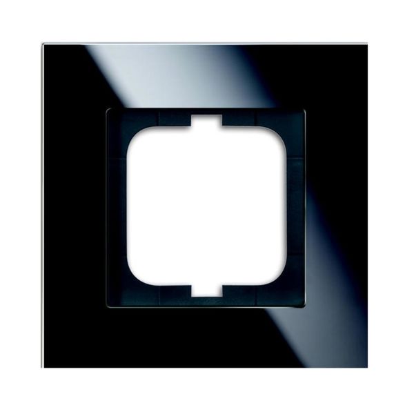 ABB 1721-825 Kombinasjonsramme svart glass 1 rom