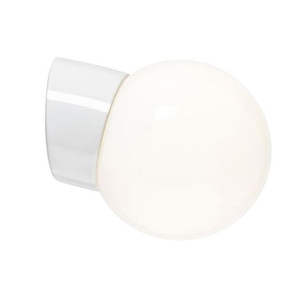 Ifö Electric 6013-840-10 Veggarmatur blank, hvit, skrå, IP20, LED