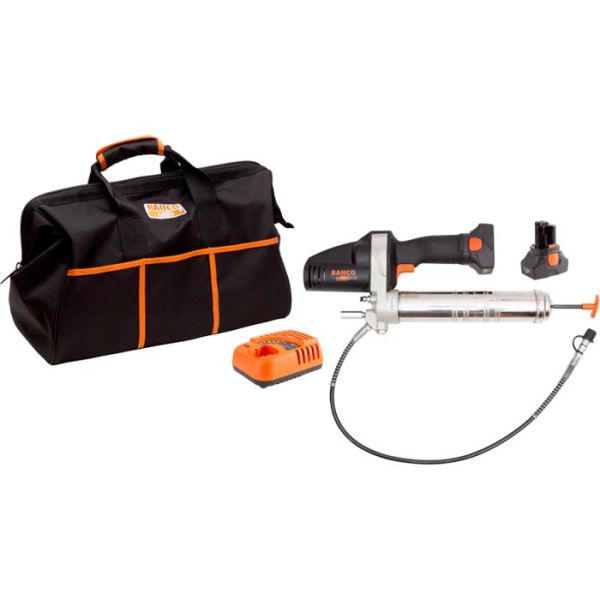 Bahco BCL32G1K1 Fettsprøyte med 2,0Ah-batterier og lader