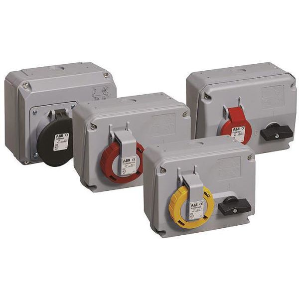 ABB 2CMA167809R1000 Vegguttak IP67, 16 A, 400 V 3P+J