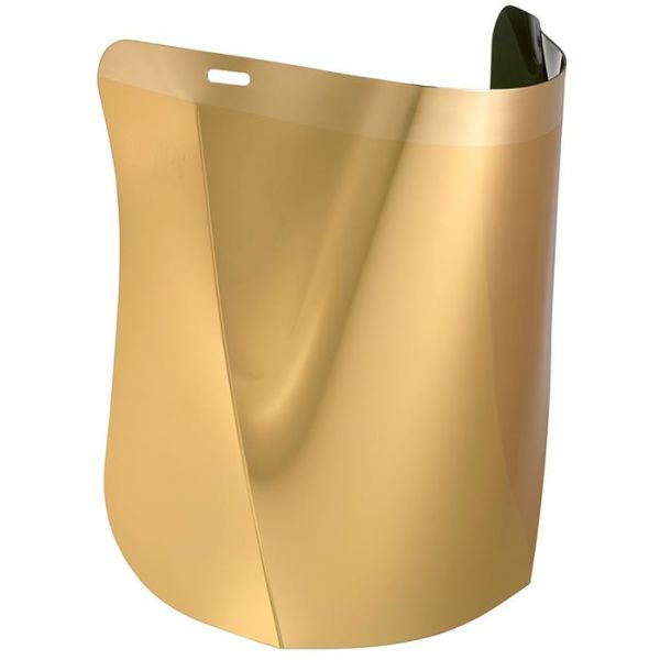 Hellberg SAFE PC Visir polykarbonat, gullbelagt