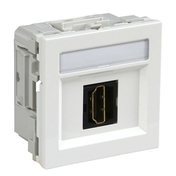 Schneider Electric INS64210 Multimedieuttak HDMI Hvit