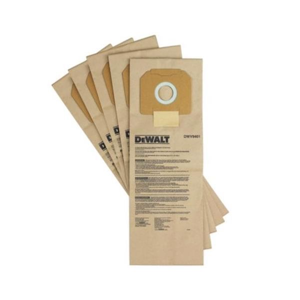 Dewalt DWV9401 Støvsugerpose 5-pakning