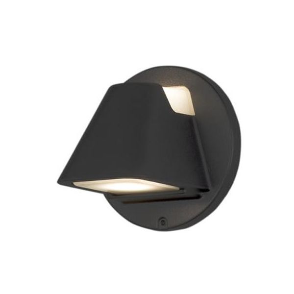 Konstsmide Hild Vegglampe 2 x GU10, svart