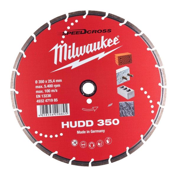 Milwaukee Speedcross Diamantskive HUDD